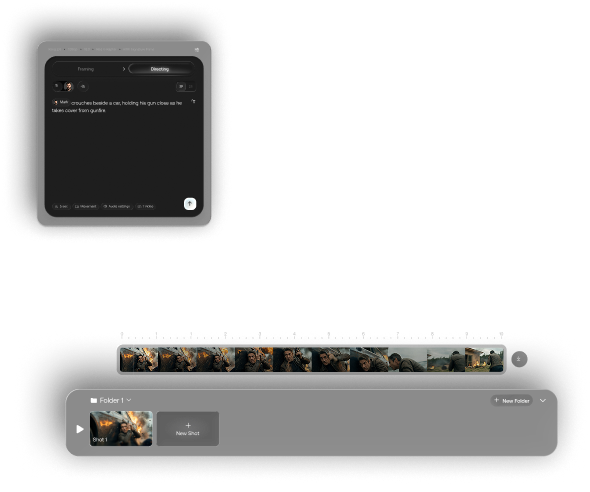 AI prompt interface in Artlist Studio