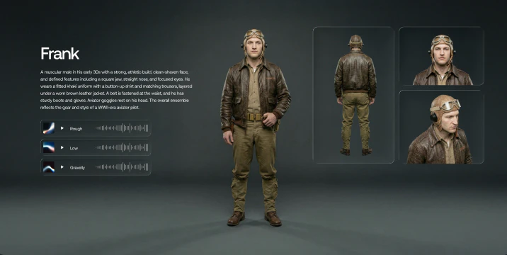 Cast characters